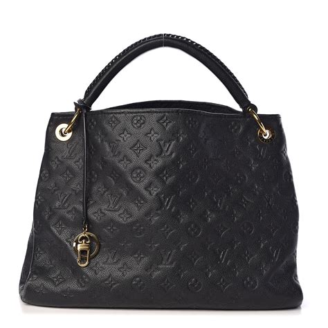 large black louis vuitton purse|louis vuitton black purse empreinte.